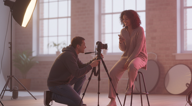 モデルキャスティング・撮影